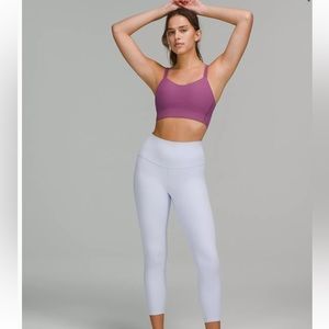 Lululemon align high rise 25 in double align pastel blue